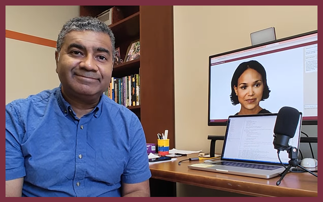 Cesar Rodriguez showcasing Knowledge Hub AI